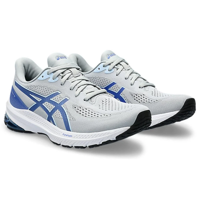 ASICS 1012B450-021 GT-1000 12 Women Piedmont Grey/Light Blue UK 6