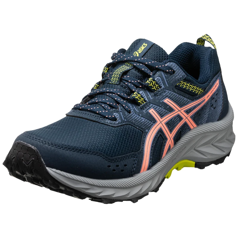 ASICS 1012B313-405 Gel-Venture 9 Women French Blue/Sun Coral UK 5.5