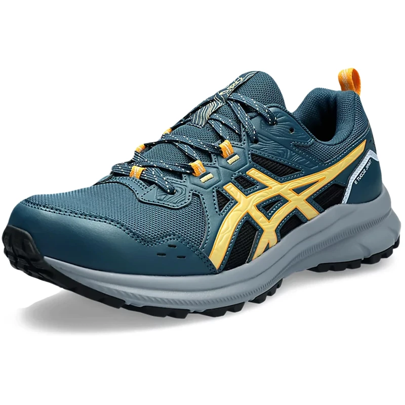ASICS 1011B700-401 Trail Scout 3 Men Magnetic Blue/Faded Yellow UK 7