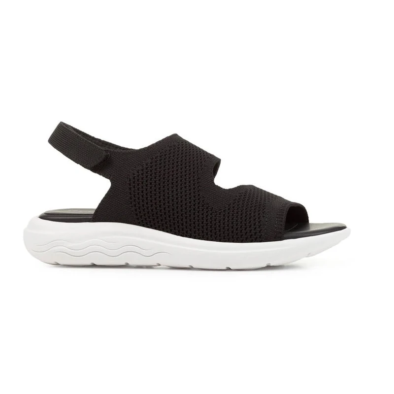 Geox Women's D Spherica Ec5 ASport Sandals, black, 8 UK