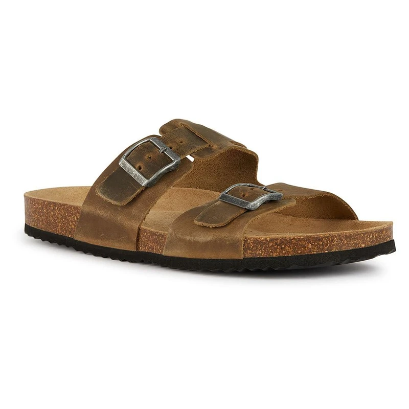 Geox Boys' U Ghita B Sandals, Sage, 10.5 UK