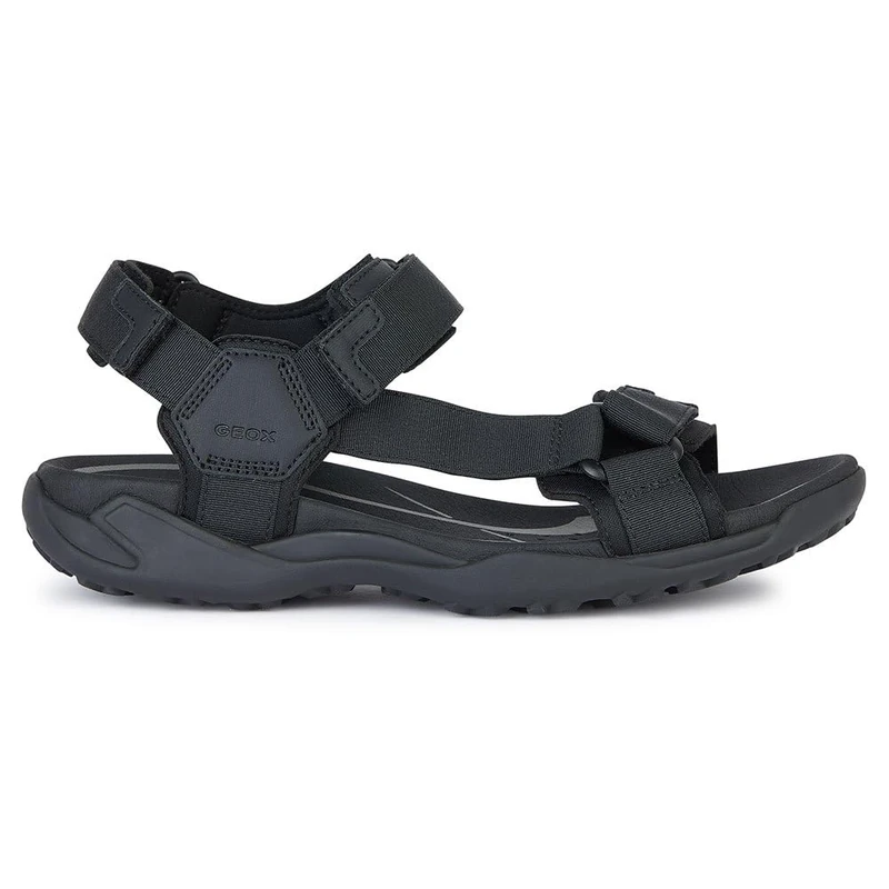 Geox Boys' U Terreno + Grip A Sport Sandal, black, 6.5 UK - Image 1