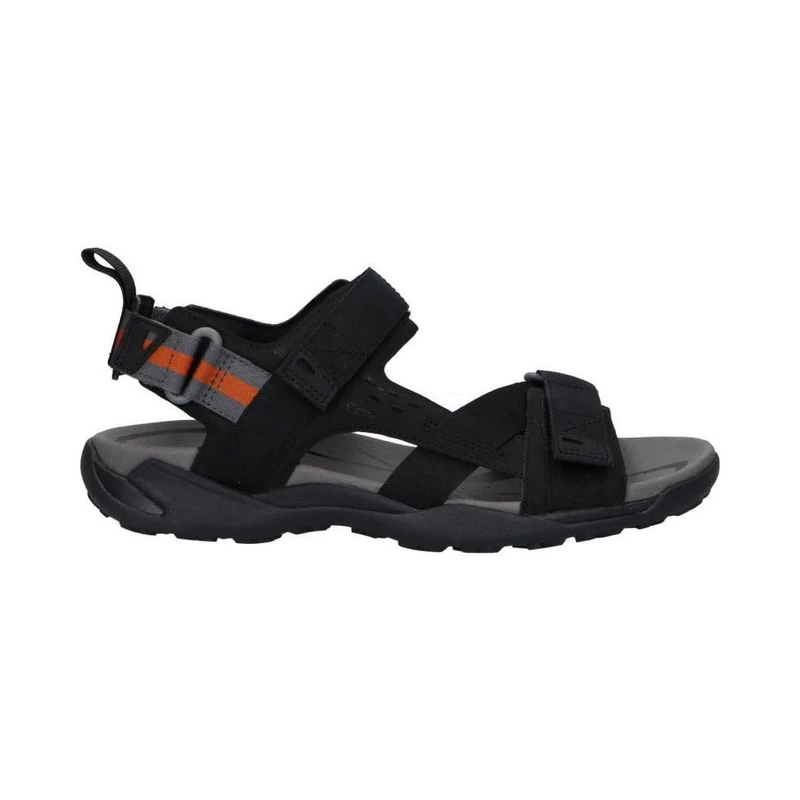 Geox Men's U Terreno + Grip BSport Sandals, black, 6.5 UK