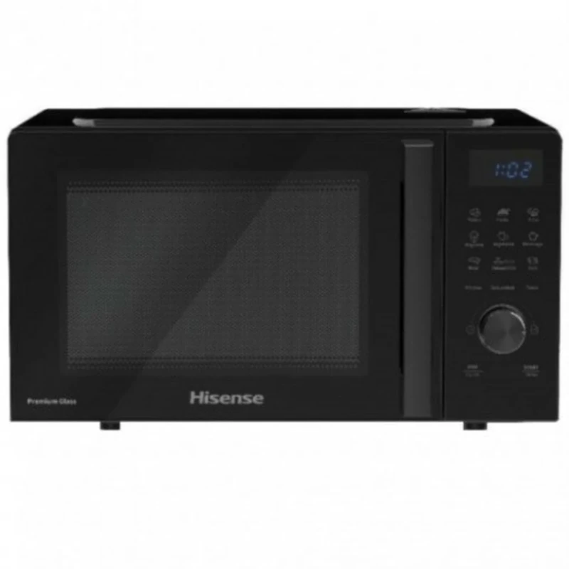 Hisense H23MOBSD1H - Microwave - Capacity: 23 litres - Power: 800 W - Timer : 60 minutes - Automatic programming - Defrost - Touch control