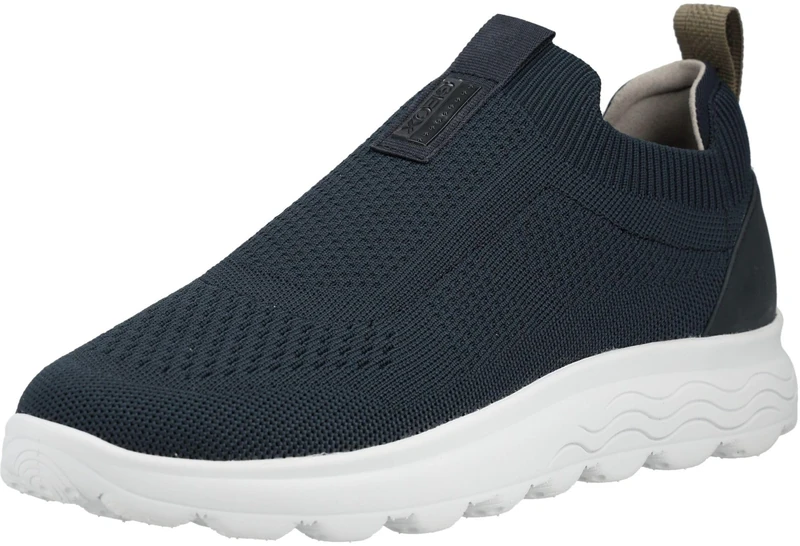 Geox Men's U Spherica A Sneaker, Lt Navy, 8 UK