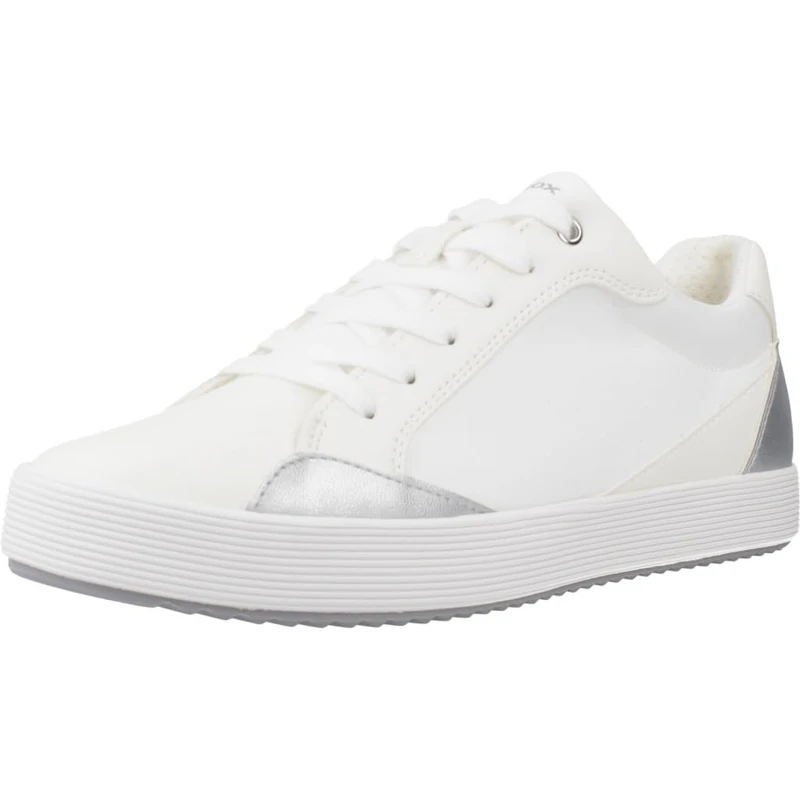 Geox Women's D Blomiee ESneaker, White Optic White, 5 UK