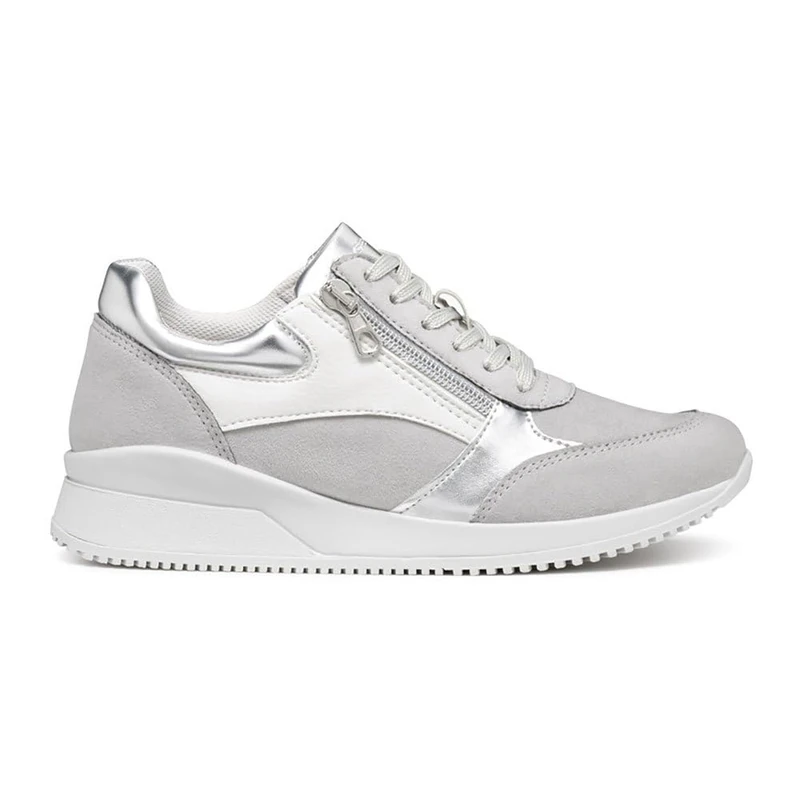 Geox Women's D Haleney A Platform, Rock, 5 UK - Image 1