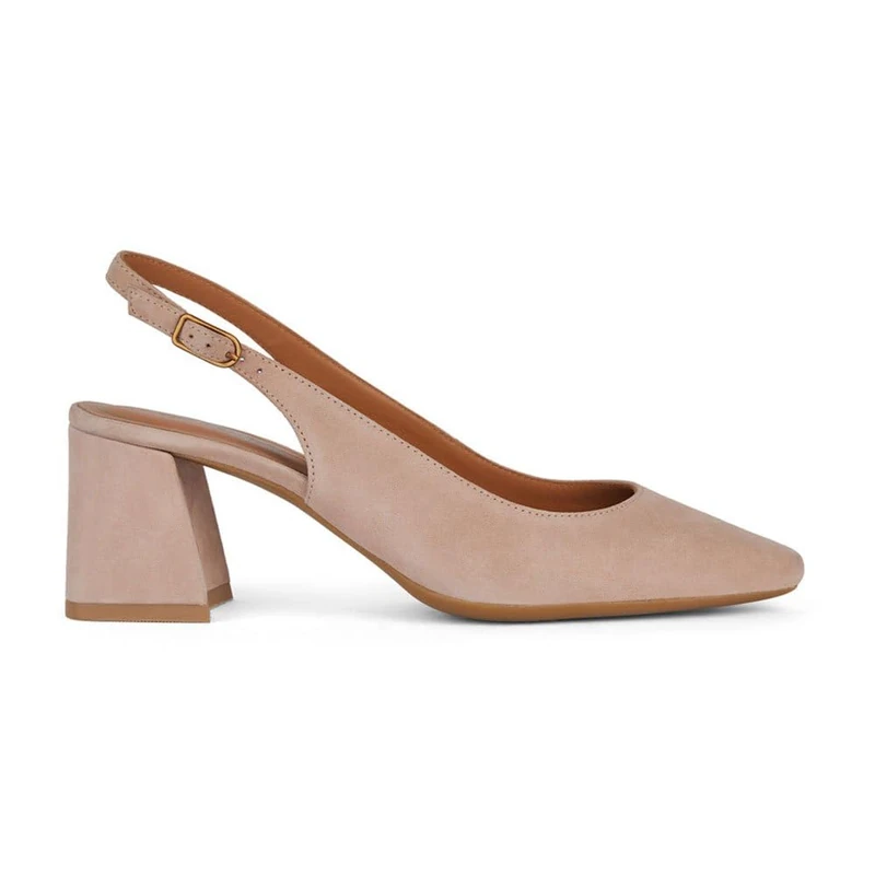 Geox Women's D Giselda CPump, Nude, 5.5 UK