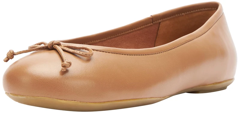 Geox Women's D Palmaria H Ballet Flat, Nude, 5.5 UK