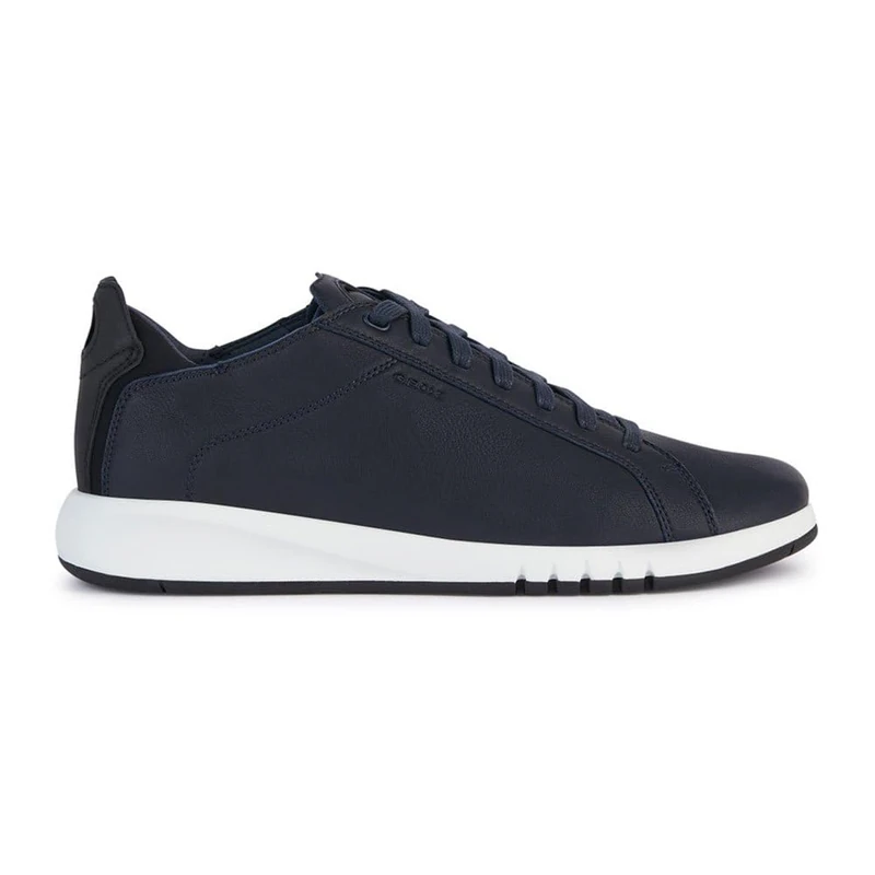 Geox Men's U Aerantis A Sneaker, Navy Black, 3 UK