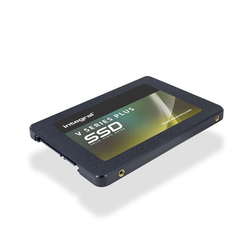 Integral V Series V2 Plus 1TB 2.5 Inch Internal Solid State Hard Drive (SSD), Read 550MB/s, Write 520MB/s, SATA Interface 6Gb/s | Black - Image 1