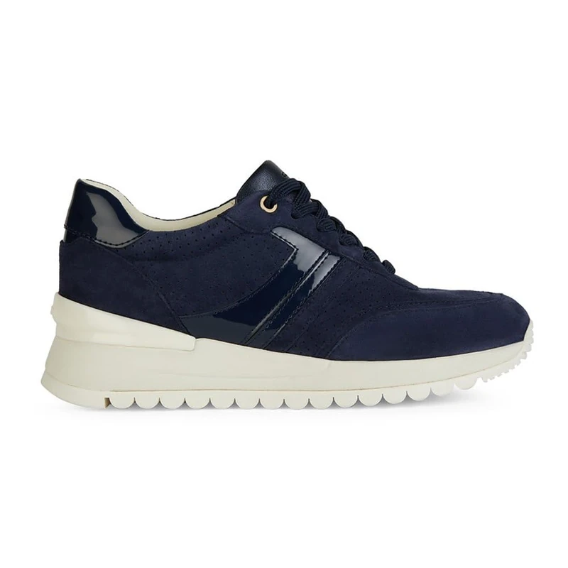 Geox Women's D Desya A Trainers, Navy B, 7 UK