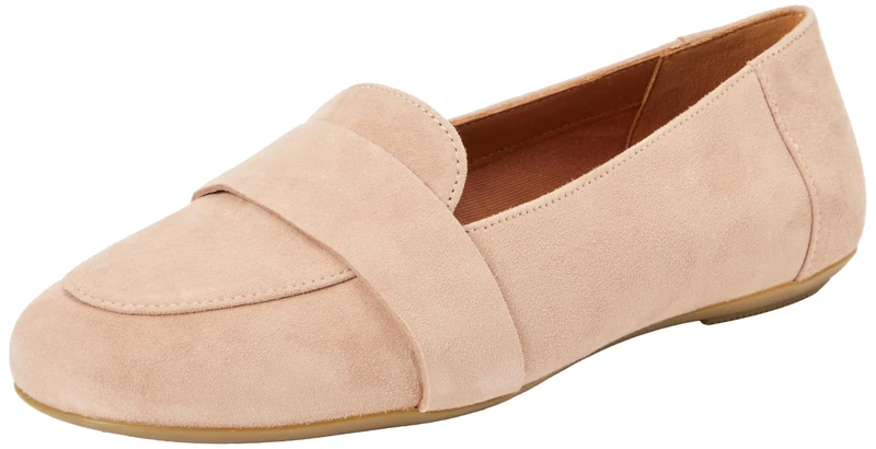 Geox Women's D Palmaria Eloafer Flat, Nude, 8 UK