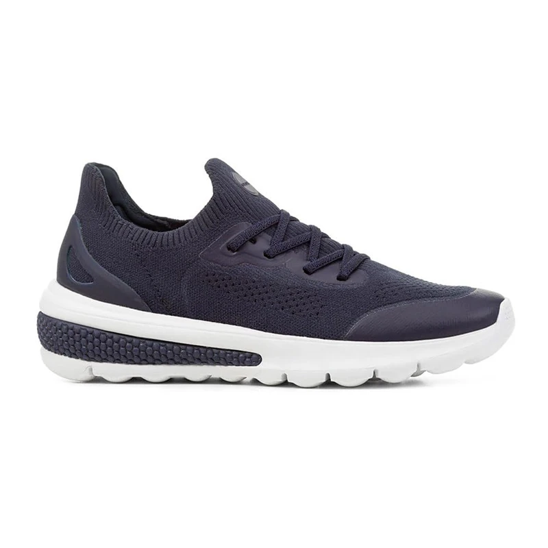 Geox Girls' D Spherica Actif C Trainers, Navy, 6.5 UK