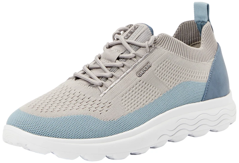 Geox U Spherica F Sneaker, Rock Lt Sky, 6 UK