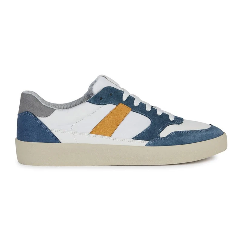 Geox Boys' U Affile BSneaker, Avio White, 10 UK