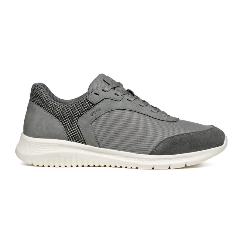 Geox Boys' U Monreale A Trainers, Gray, 40 EU - Image 1