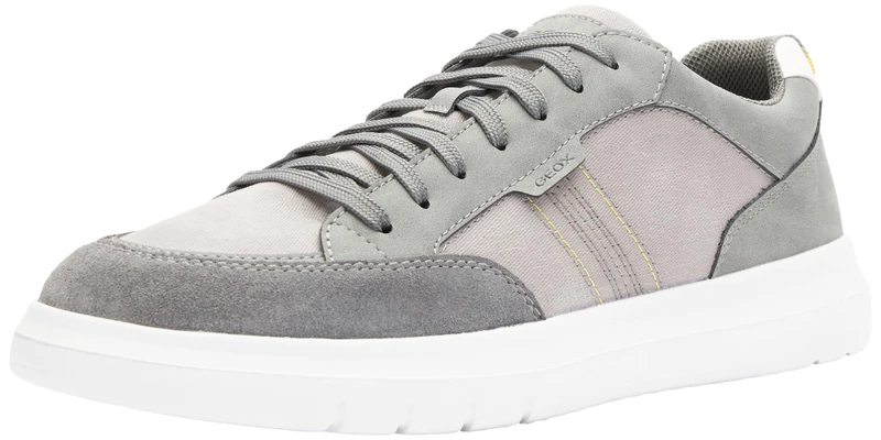 Geox U MEREDIANO B Trainers, Grey, Gray, 7 UK - Image 1