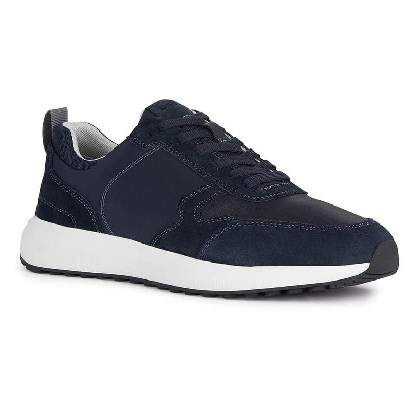 Geox Men's U Volpiano A Trainers, Navy, 8 UK