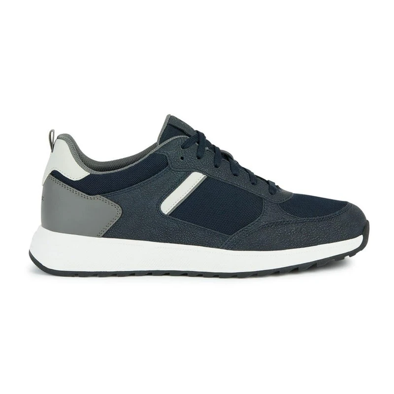 Geox Men's U Molveno ASneaker, Navy Dk Grey, 8 UK