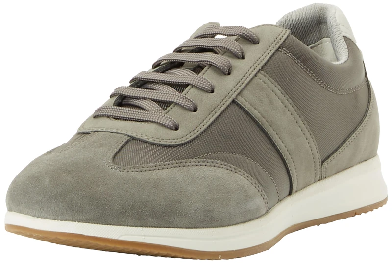 Geox Men's U Avery A Trainers, Anthracite Grey, 8 UK