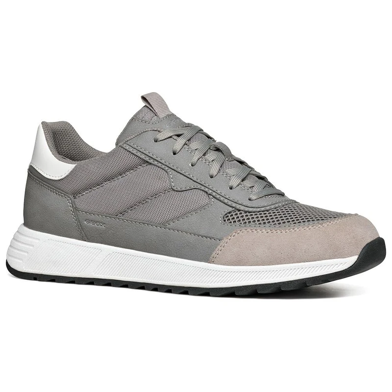 Geox Men's U Molveno B Trainers, Stone, 10.5 UK