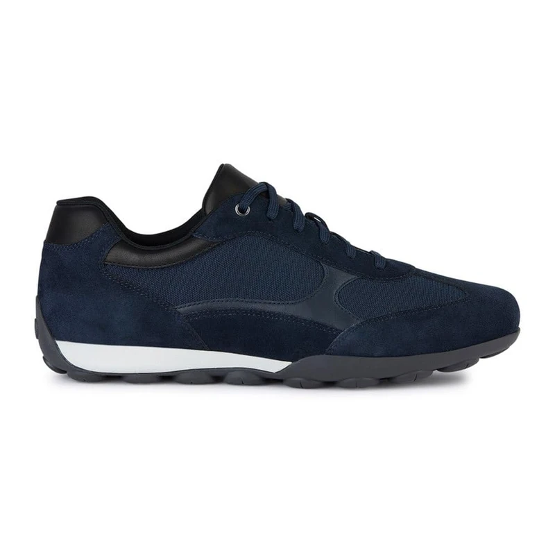 Geox Men's U Snake 2.0 C Sneaker, Navy, 6 UK