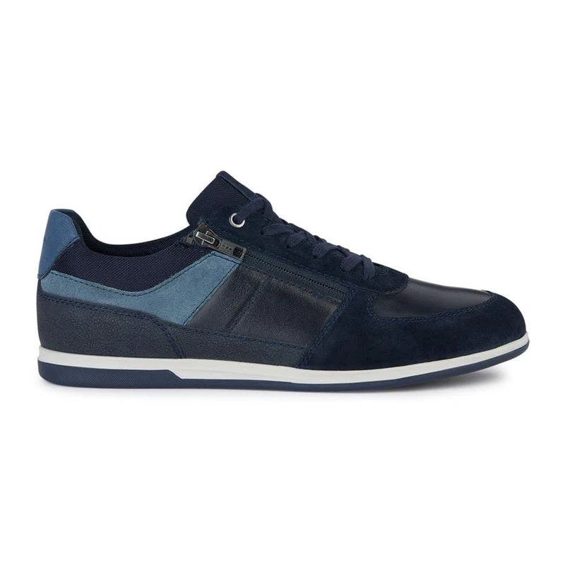 Geox Boys' U Renan B Trainers, Navy, 6.5 UK - Image 1