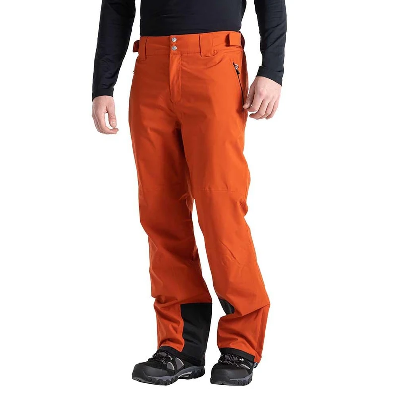 Dare2b Mens Recycled Waterproof Ski Pants | Breathable Trouser Bottoms with ARED Technology | Adjustable Braces, Snow Gaitors and Zip Gusset