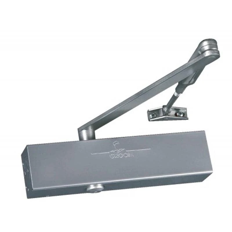 GROOM FERMETURES SA Door Closer GR300 Force 2 to 6 Groom-Arm Compass-White CE EN1154-GR300317