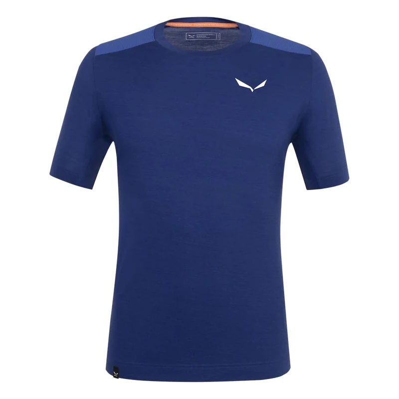 Salewa Agner Merino T-Shirt Men, Blue, L