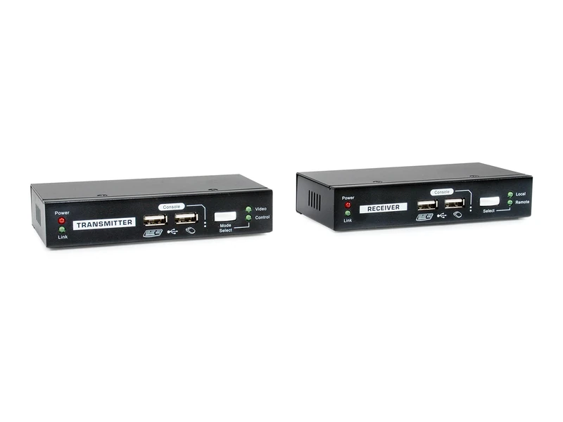 LevelOne KVM-9036 KVM via Cat.5 Extender IP 2xUSB