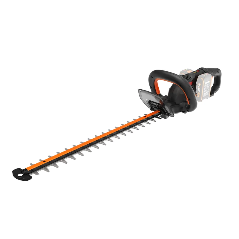WORX WG286E.9 Nitro 40 V Professional Hedge Trimmer - Precise Cut Even at Difficult Angles - Brushless Motor - Cutting Length 58 cm - Distance Between Teeth 27 mm - Without Battery or Charger