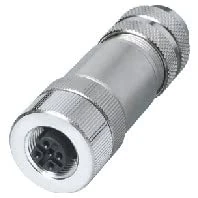 Pepperl+Fuchs 219137 Cable Socket M12 Female Straight Number of Poles 5 Pack of 1 - Image 1