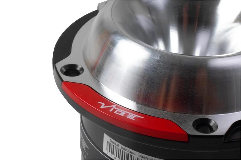 VIBE Audio BD PRO4T Pro Audio Horn driver 4" (10cm) super tweeter (sold in singles) silver alloy finish