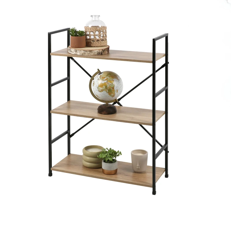 Urban living "Colorado Shelf Design Ladder Wide 3 Levels 58.5 x 23.5 x 80 cm