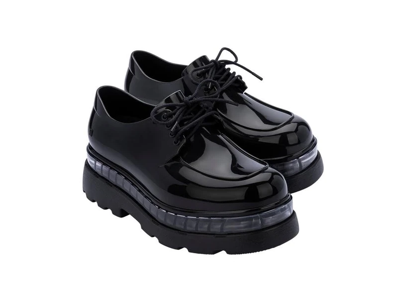 Melissa Shifter Ad, Women's Platform, Black/White, 38 EU Estrecho