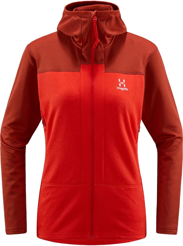 HAGLOFS 606211_5M3 ROC FLASH MID Jacket Women's CORROSION/POPPY RED Size XS