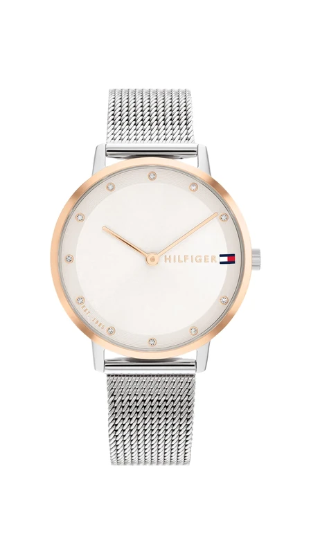 Tommy Hilfiger Analogue Quartz Watch for women - Available with stainless steel bracelet, Mesh bracelet or Leather strap
