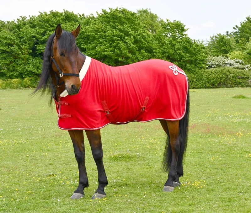 Rhinegold Show Fleece - 7/3 - RED