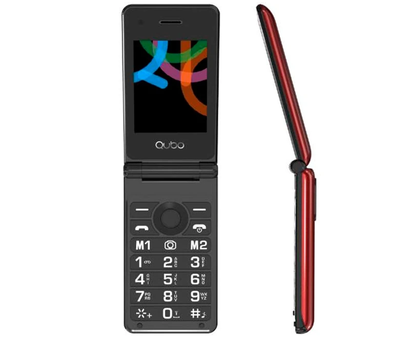 Qubo X-28brd Red/Móvil 2.4"