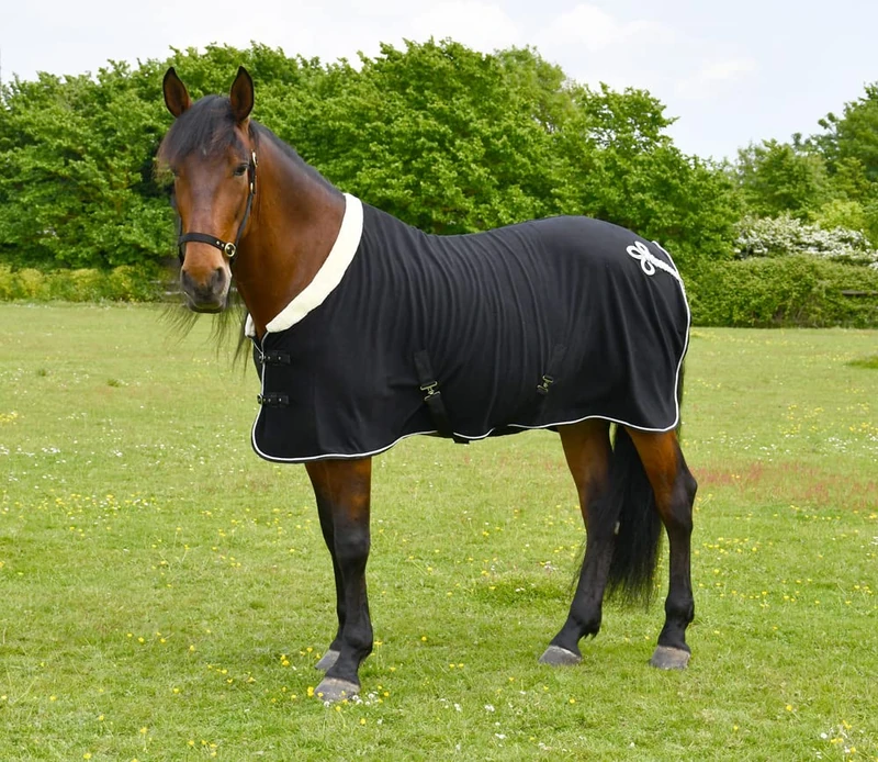 Rhinegold Show Fleece - 5/6 - BLACK - Image 1
