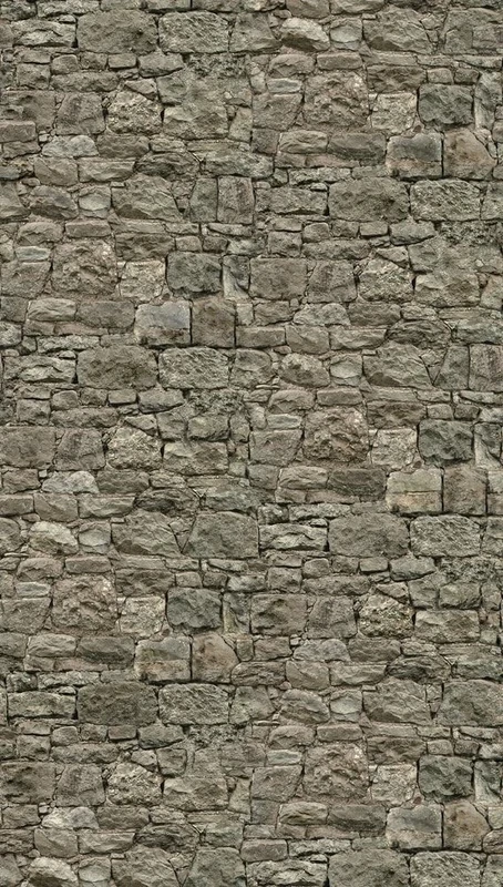 Photo Wallpaper Stone Wall - Livingwalls Wall Wallpaper Grey - Wallpaper Stone Look on 2.80 m x 1.59 m - Wallpaper Living Room Modern