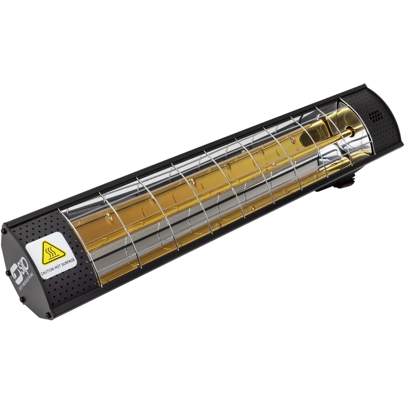 SIP Infrared Halogen Heater 230V 2kW Electric Patio Heater for Home & Garden 6820 BTU/hr