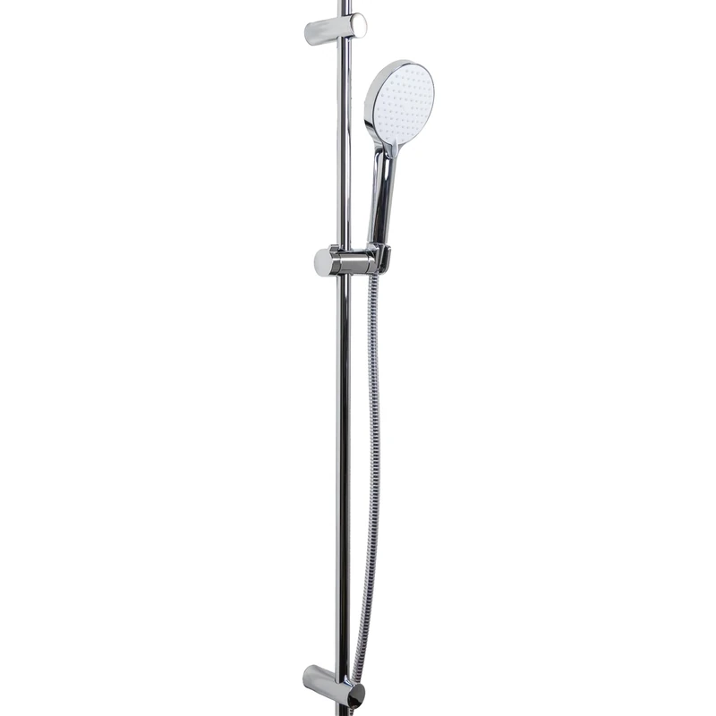 SwissWave Kit asta da 700 doccia 3 Renovation Short 3 Sliding Bar Set, Chrome