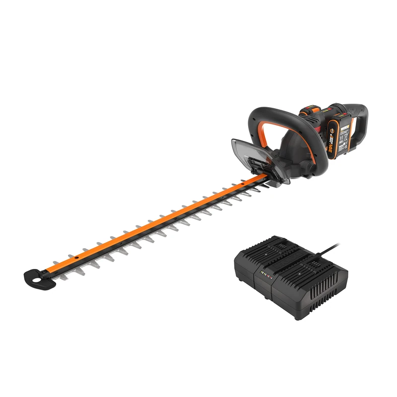 WORX Battery Hedge Trimmer | WG286E | 40v Max | 2 Batteries 20V and 2Ah
