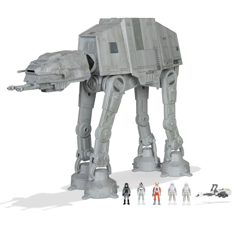 Bizak Star Wars Micro Galaxy Squadron AT-AT 25 cm Assault Vehicle with Accessories and 5 Figures (62610170)