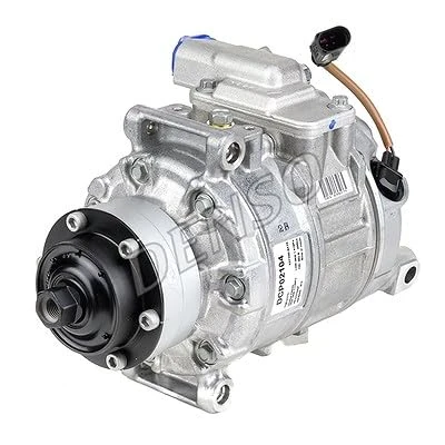 DENSO A/C Compressor DCP02104 - OE-Quality Air Conditioning Compressor Replacement - Direct Fit Easy Install - Fits Audi