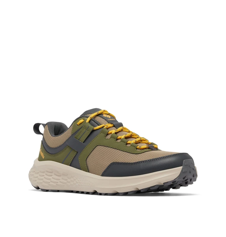 Columbia Men's Konos Low Low Rise Hiking Shoes, Green (Nori x Golden Yellow), 7 UK