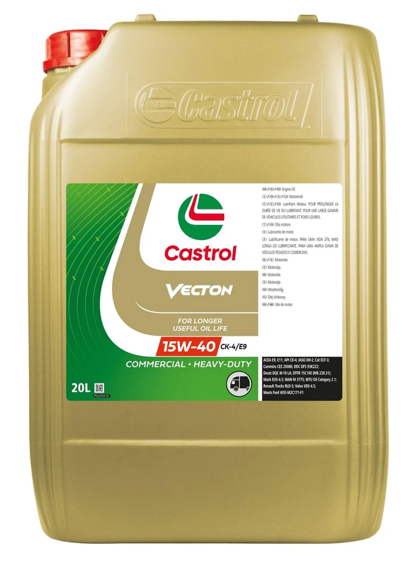 Castrol Vecton 15W-40 CK-4/E9, 20L